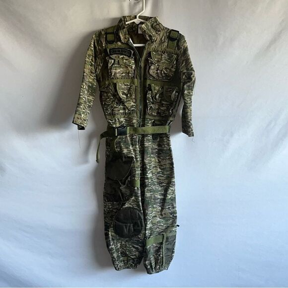 Kid's Teetot & Co Army Special Forces Camo Jumpsuit - Picture 2 of 9